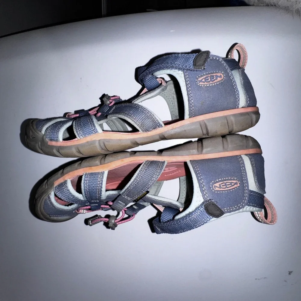 KEEN Unisex Kid Seacamp 2 CNX Closed‎ Toe Water Sandals Flint Stone Ocean Wave 7